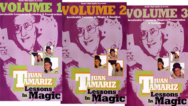 Lessons in Magic by Juan Tamariz (3 Volume Instant Download Bundle)