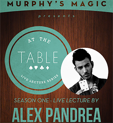 Alex Pandrea At The Table Live Lecture (DVD or Instant Download)