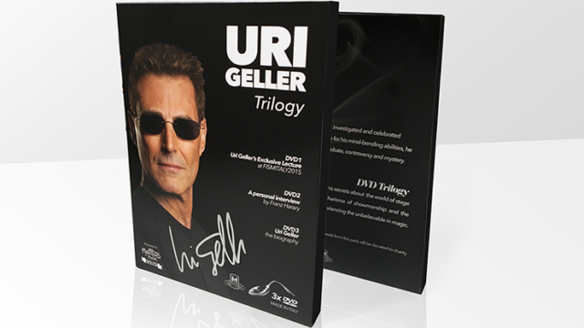 Uri Geller Trilogy (Signed DVD Box Set) by Uri Geller and Masters of Magic