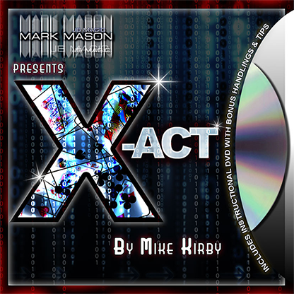 X-act (Blue) by Mark Mason and Mike Kirby DVD