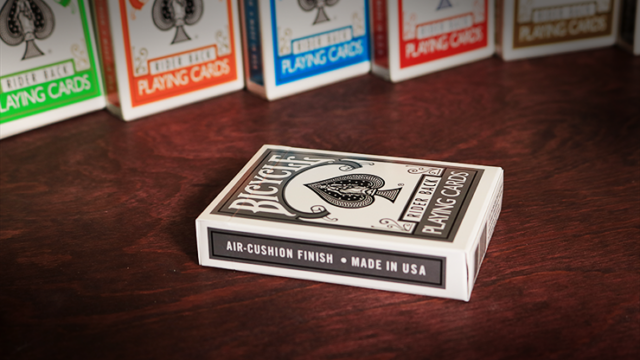 Silver Playing Cards (Bicycle)