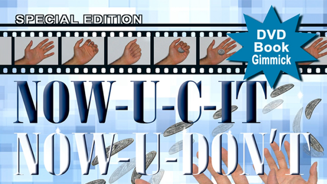Special Edition NOW-U-C-IT, NOW-U-DON'T by Jeff Stewart and Meir Yedid (DVD, Book and Gimmick)