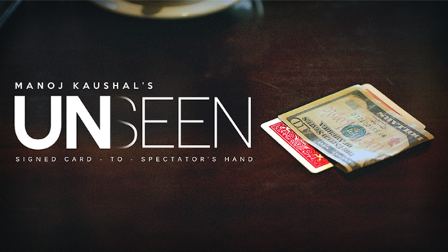 Unseen (Red Gimmick and Online Instructions) by Manoj Kaushal