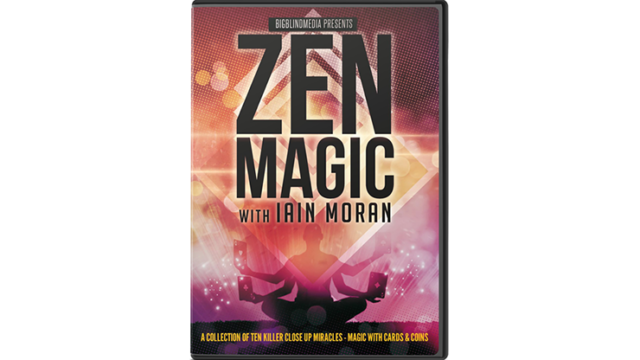 Zen Magic- Magic with Cards and Coins by Iain Moran (DVD or Instant Download)