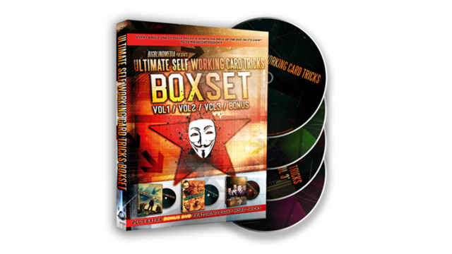 Ultimate Self Working Card Tricks by Big Blind Media (Triple Volume 4 DVD Box Set)