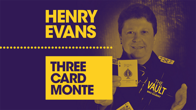 Three Card Monte by Henry Evans (Instant Download)