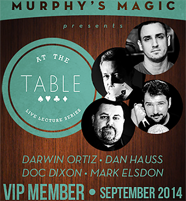 At the Table Live Lecture September 2014 (4 DVD Set)