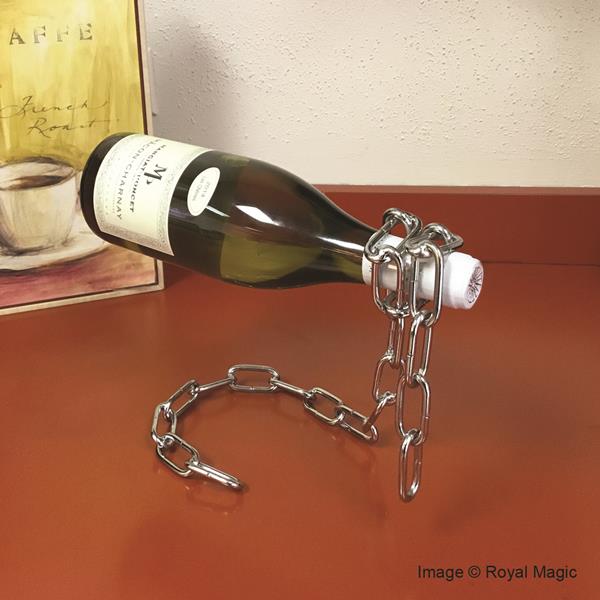 Floating Wine Bottle