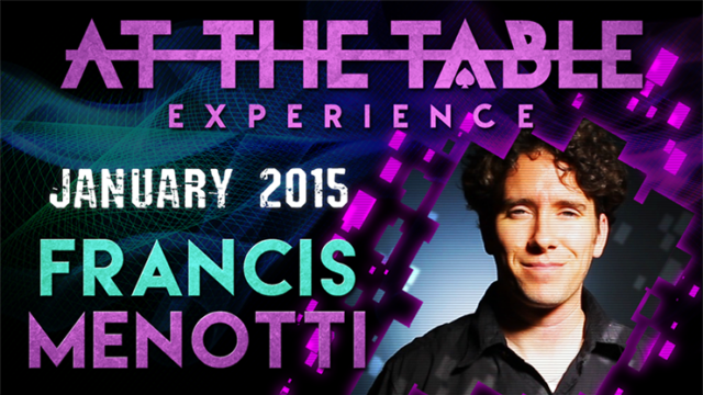 Francis Menotti At the Table Live Lecture (DVD or Instant Download)