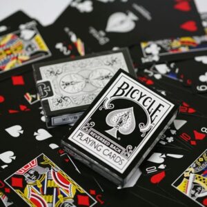 Black Reversed Back Bicycle Deck