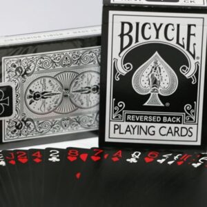 Black Reversed Back Bicycle Deck