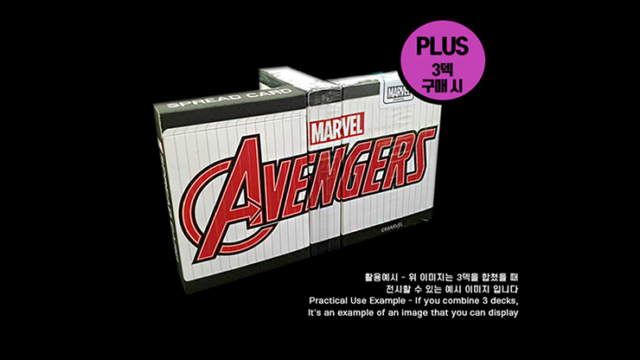 Avengers Spread Playing Cards