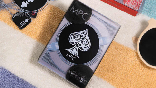 Black Transparent Playing Cards