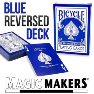 Blue Reversed Back Bicycle Deck (The Blue Ice Deck)