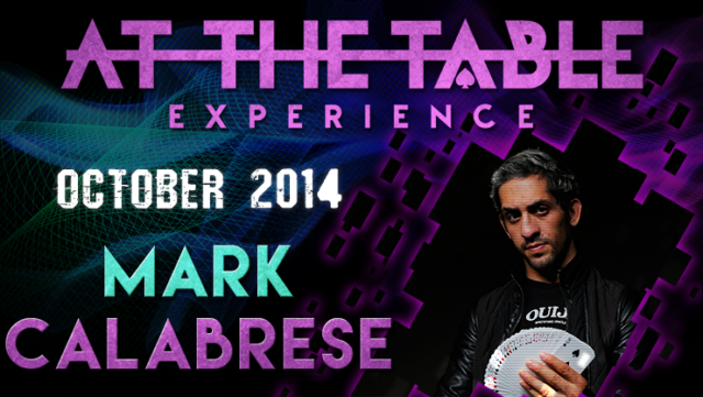 Mark Calabrese At the Table Live Lecture #1 (Instant Download)
