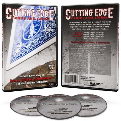 Cutting Edge Cards & Coins (3 DVD Set)