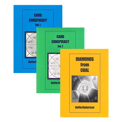The Duffie/Robertson Trilogy by Peter Duffie and Robin Robertson (Card Conspiracy V1 & 2 and Diamonds from Coal eBook Instant Download)