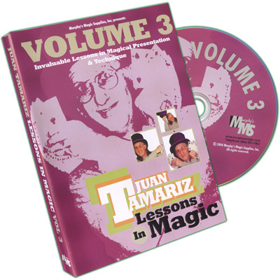 Lessons in Magic by Juan Tamariz V3 (DVD or Instant Download)