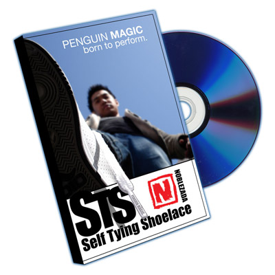 Self Tying Shoelace by Jay Noblezada (DVD and Props)