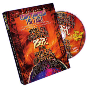 Coins Through Table: World's Greatest Magic (DVD or Instant Download)