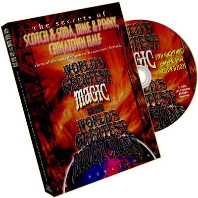 Scotch And Soda, Dime And Penny, ChinaTown Half: World Greatest Magic (DVD or Instant Download)