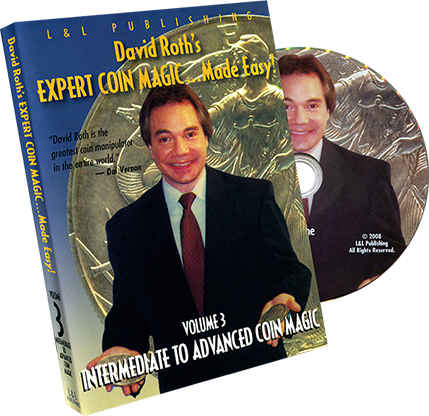 Expert Coin Magic Made Easy V3 by David Roth DVD