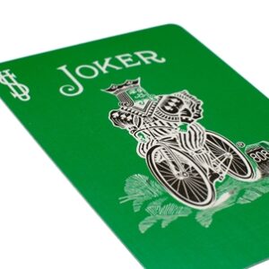 Green Reversed Back Bicycle Deck
