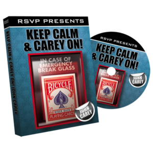 Keep Calm and Carey On by John Carey DVD