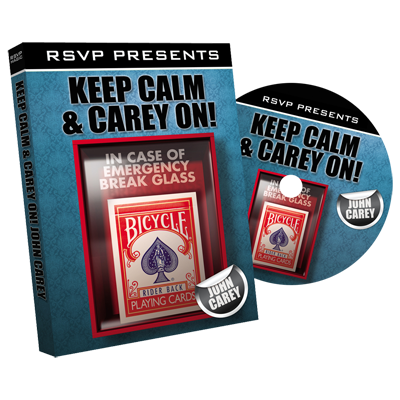 Keep Calm and Carey On by John Carey DVD