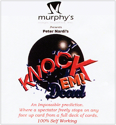 Knock'em Dead (Blue) by Peter Nardi