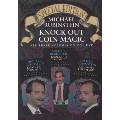 Knockout Coin Magic by Michael Rubinstein DVD