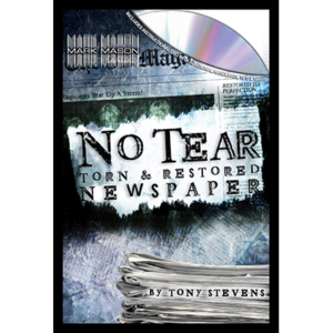 No Tear Torn and Restored Newspaper by Mark Mason