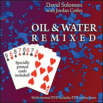Oil & Water Remixed by David Solomon (DVD + Cards)