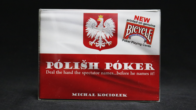 Polish Poker: Bicycle Edition by Michal Kociolek (Gimmicks and Online Instructions)