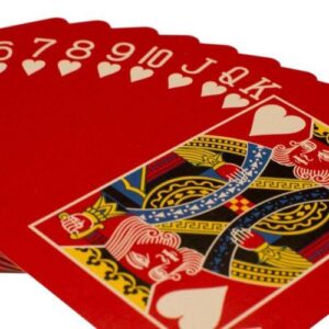 Red Reversed Back Bicycle Deck