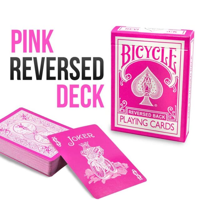 Pink Reversed Back Bicycle Deck