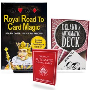 Royal Road to Card Magic with Deland Deck (4 Volume Digital Download + Streaming Access)