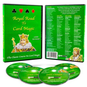The Royal Road to Card Magic (4 DVD Set or Digital/Download Streaming)