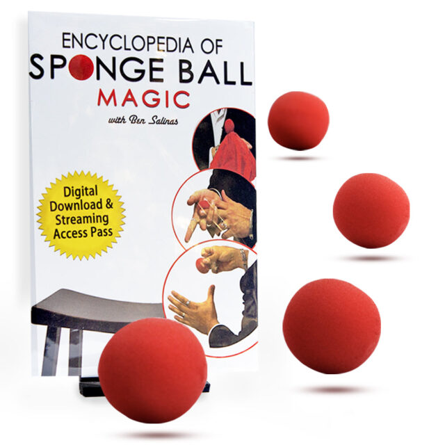 Encyclopedia of Sponge Ball Magic with Ben Salinas (Streaming Access & Digital Download)