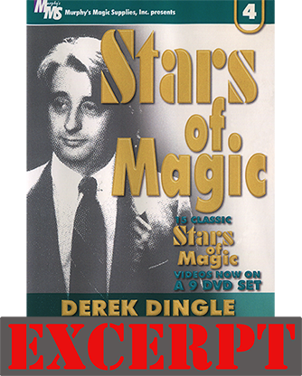 All Backs Routine: Excerpt from Stars Of Magic #4 with Derek Dingle (Instant Download)