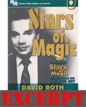 Tuning Fork Routine: Excerpt from Stars Of Magic #9 with David Roth (Instant Download)