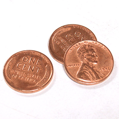 Steel Core Penny (set of 3)