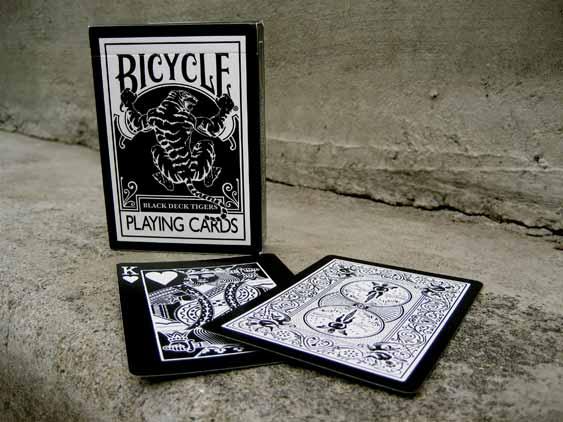 Black Tiger Playing Cards