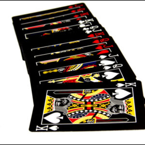 Black Reversed Back Bicycle Deck