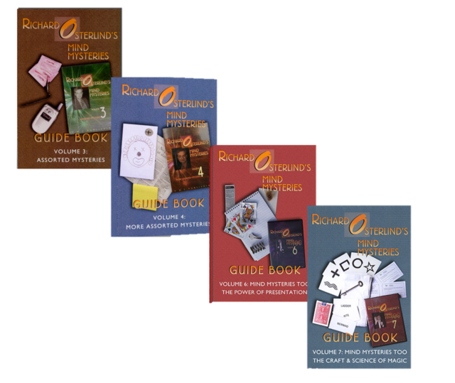 Mind Mysteries 4 Volume Book Bundle by Osterlind