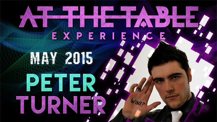 Peter Turner At The Table Live Lecture- May 20th 2015  (Instant Download)