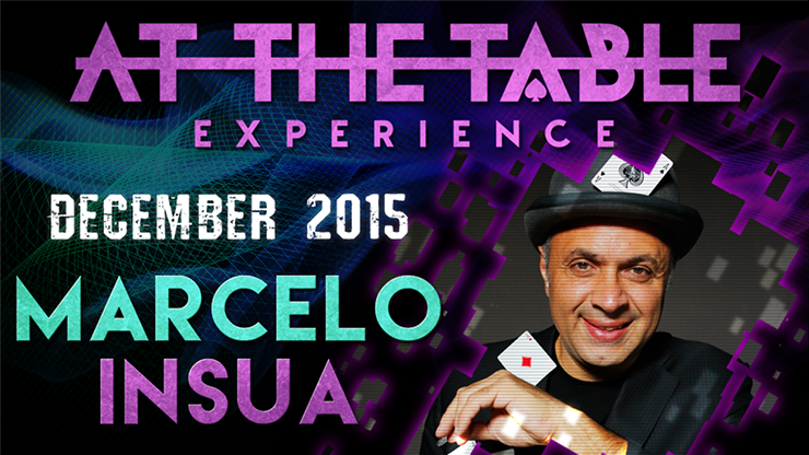 Marcelo Insua At The Table Live Lecture- December 2nd 2015 (Instant Download)