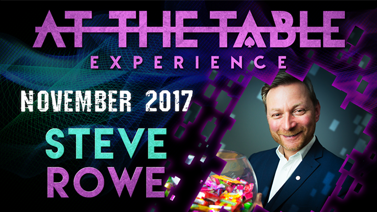 Steve Rowe At The Table Live Lecture- November 1st 2017  (Instant Download)