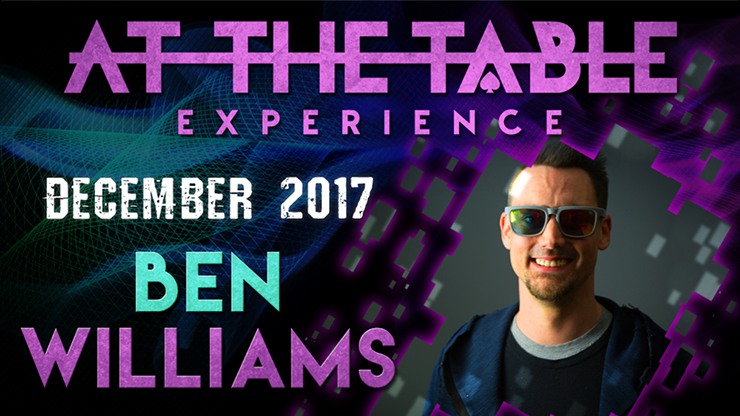 Ben Williams At The Table Live Lecture- December 6th 2017 (Instant Download)