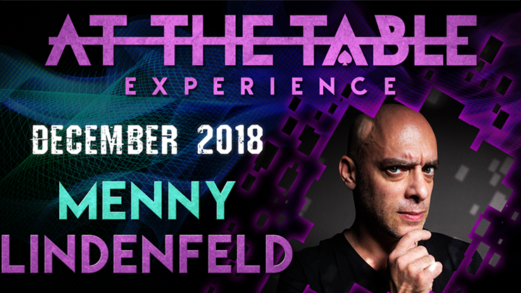 Menny Lindenfeld At The Table Live Lecture #2- December 19th 2018  (Instant Download)